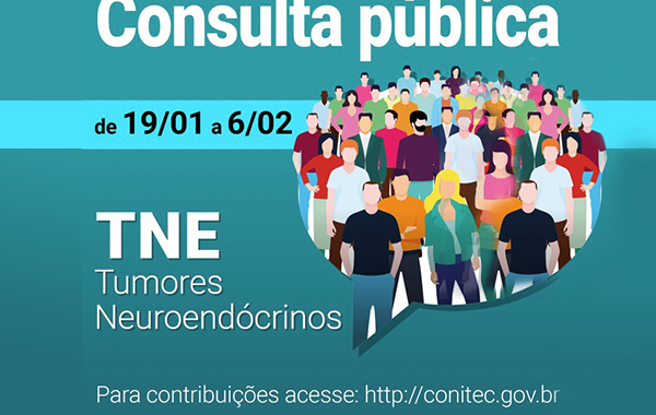 Aberta Consulta Pública sobre tratamento de Tumores Neuroendócrinos (TNE) no SUS
