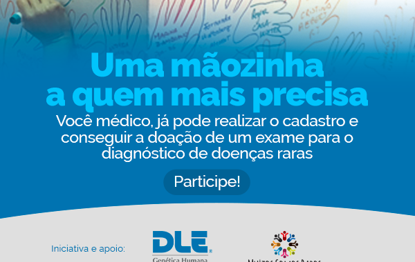 Aberta inscrição para exame diagnóstico gratuito de doenças raras